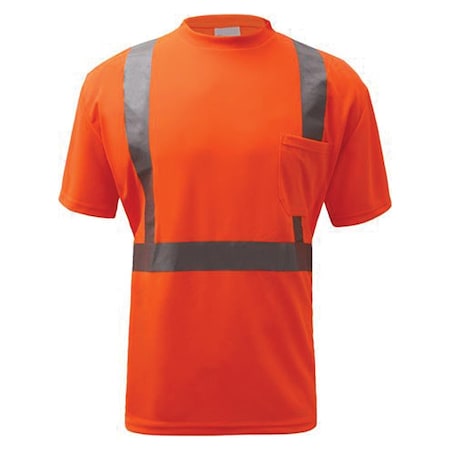 Gss Safety GSS Class 2 Standard Moisture Wicking Sfty SS Pckt TShrt 5002